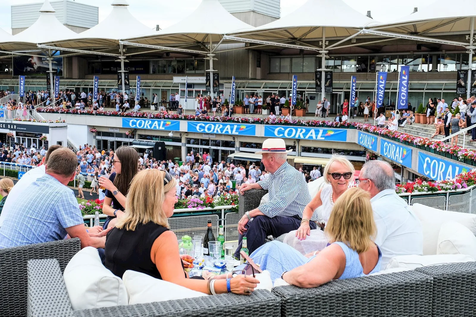 Sandown Park Racecourse in Esher
