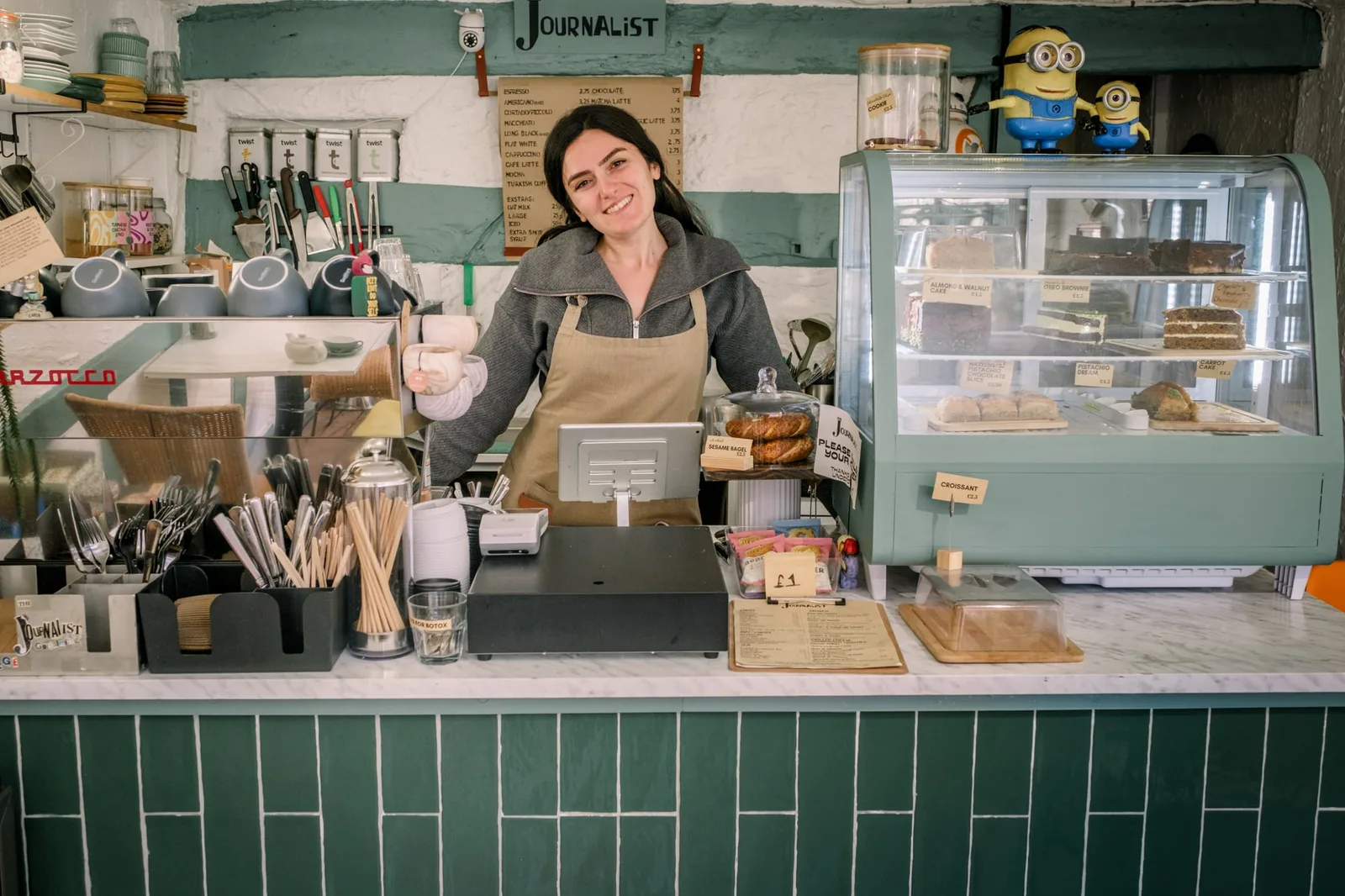 The Journalist Café in Godalming