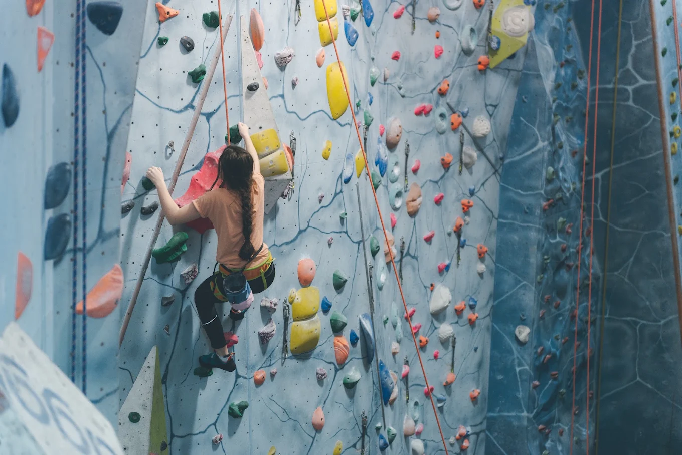 Blue Spider Climbing in Guildford