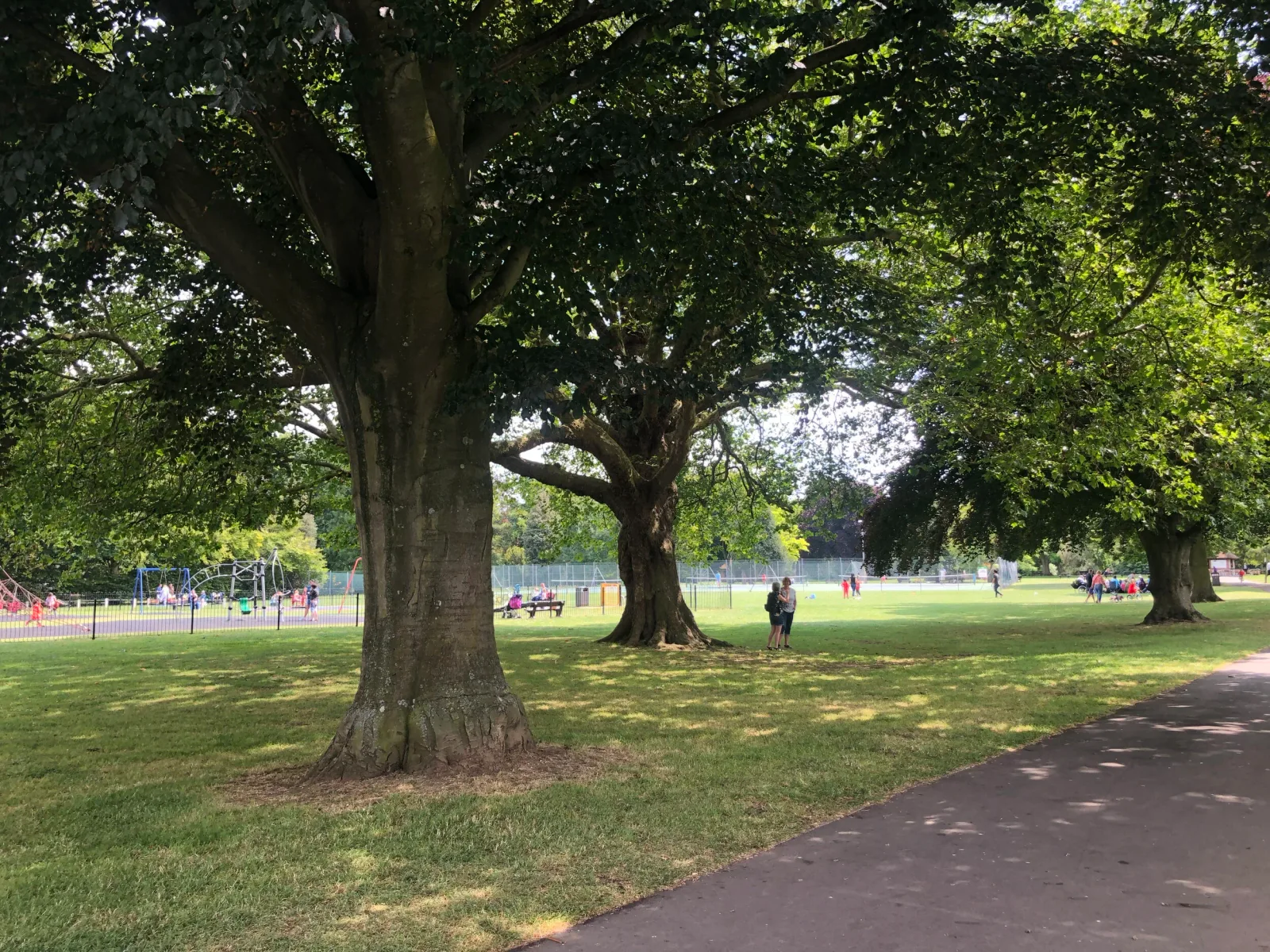 Lammas Recreation Ground in Staines-upon-Thames